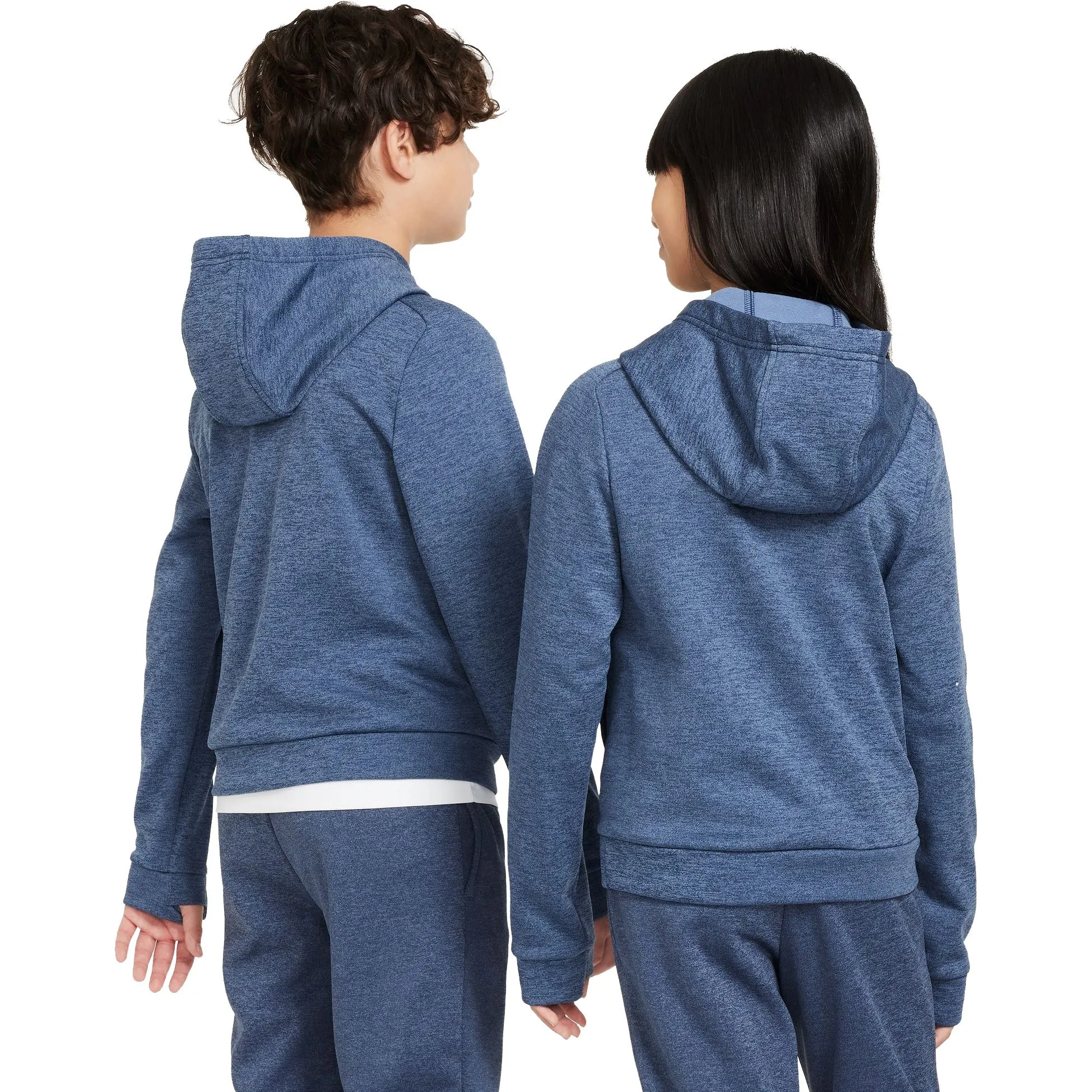 Nike - Multi+ Therma-FIT Hoodie Kids midnight navy