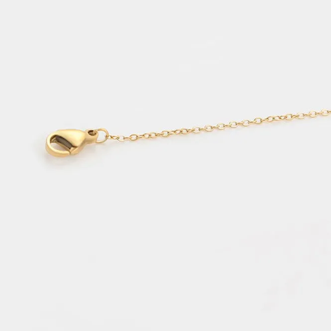 North Star Charm Dainty Anklet