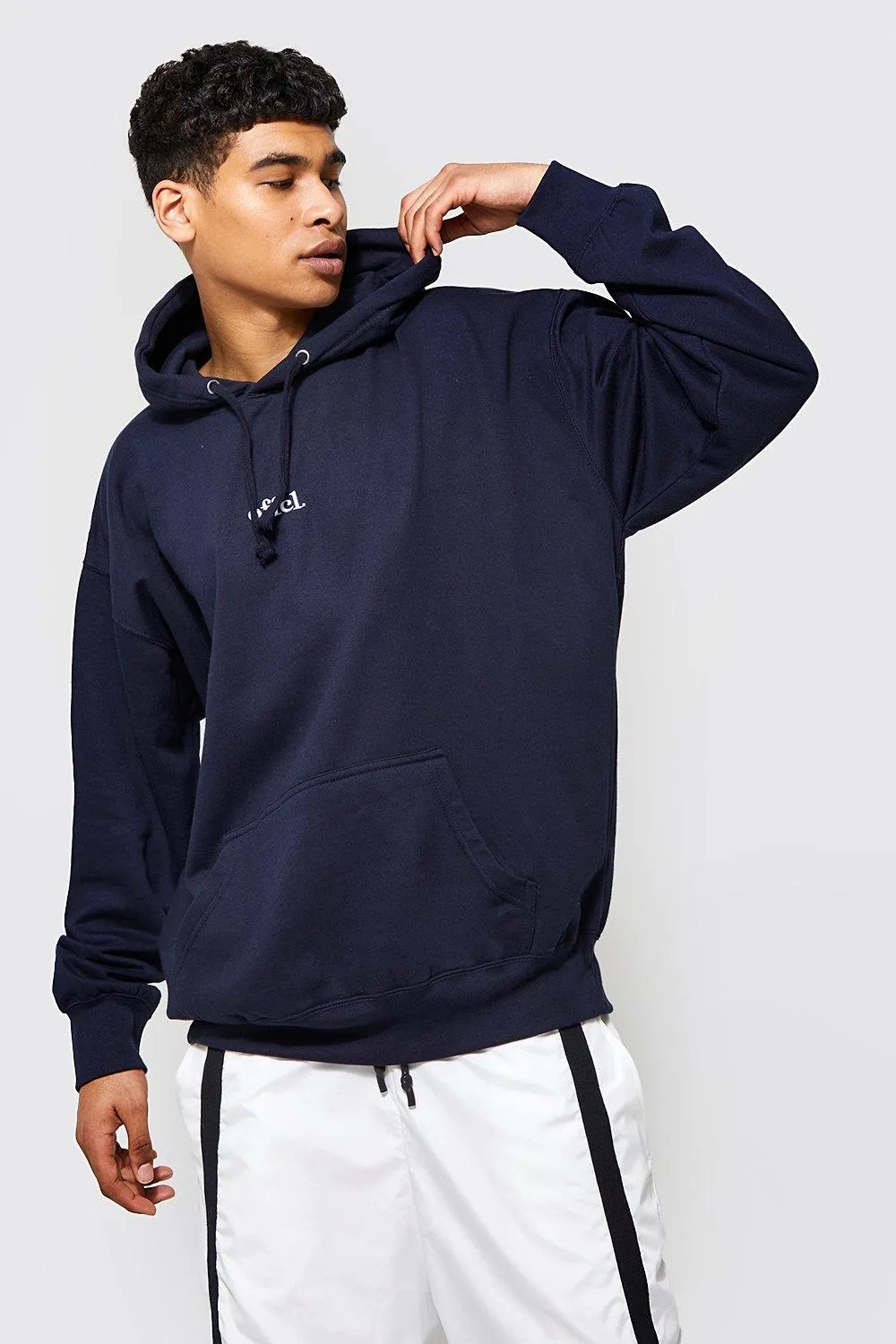 Offcl Oversized Over The Head Hoodie | boohooMAN UK