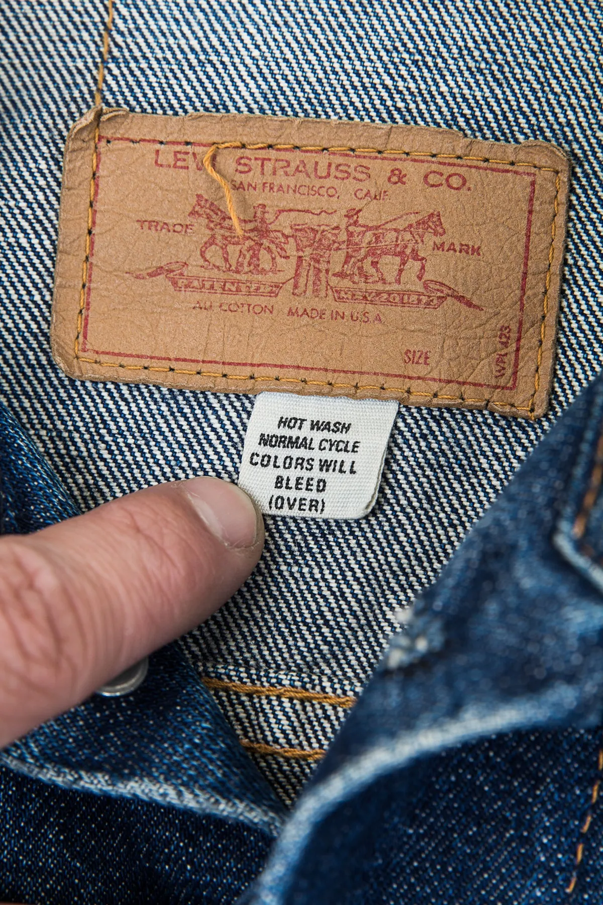 Original Vintage Levi's 70505 Big E Jacket