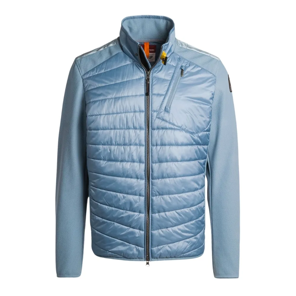 PARAJUMPERS Jayden Lightweight Bluestone Hybrid Jacket | Menswear Online