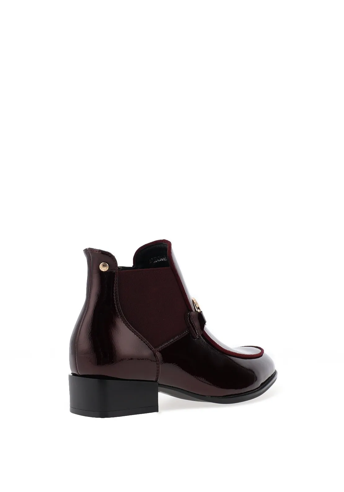 Patrizio Como Aubonne Ankle Boots, Burgundy