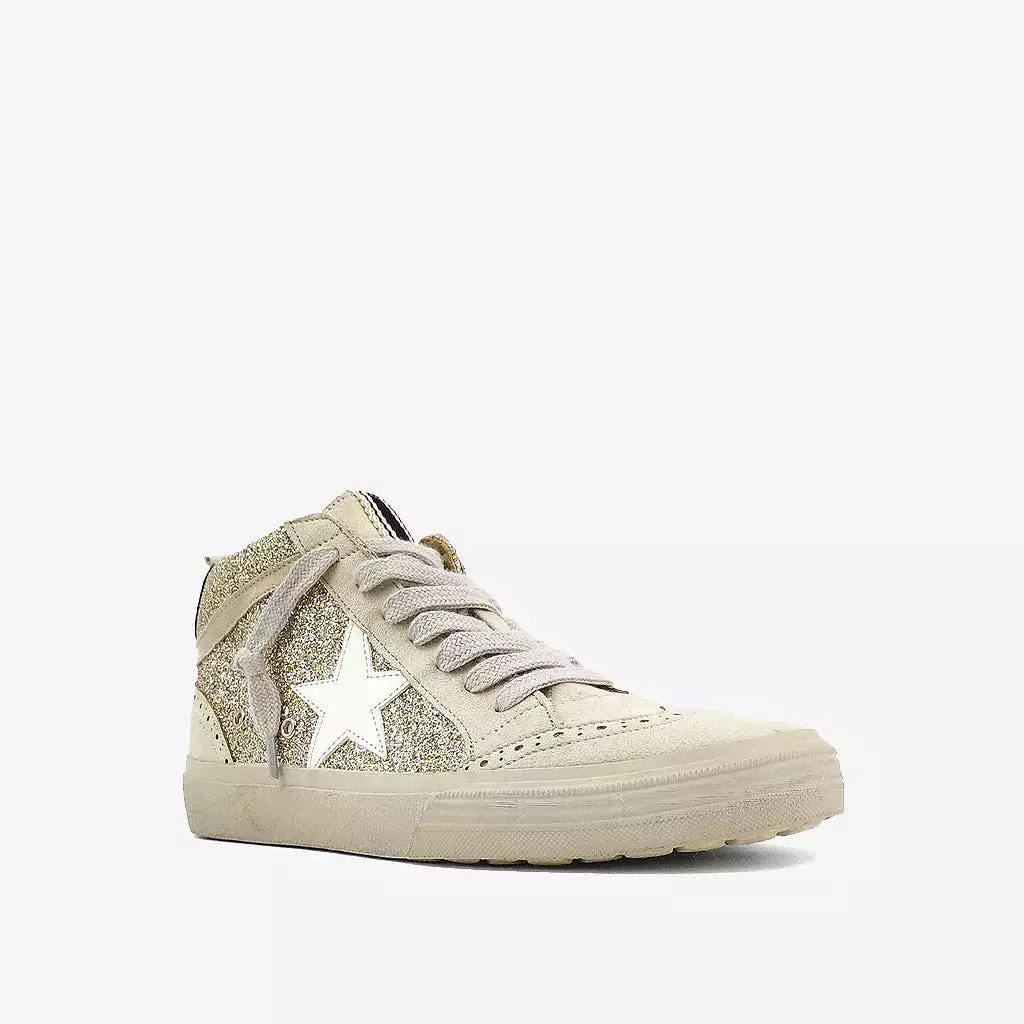 Paulina Sneaker - Gold Glitter