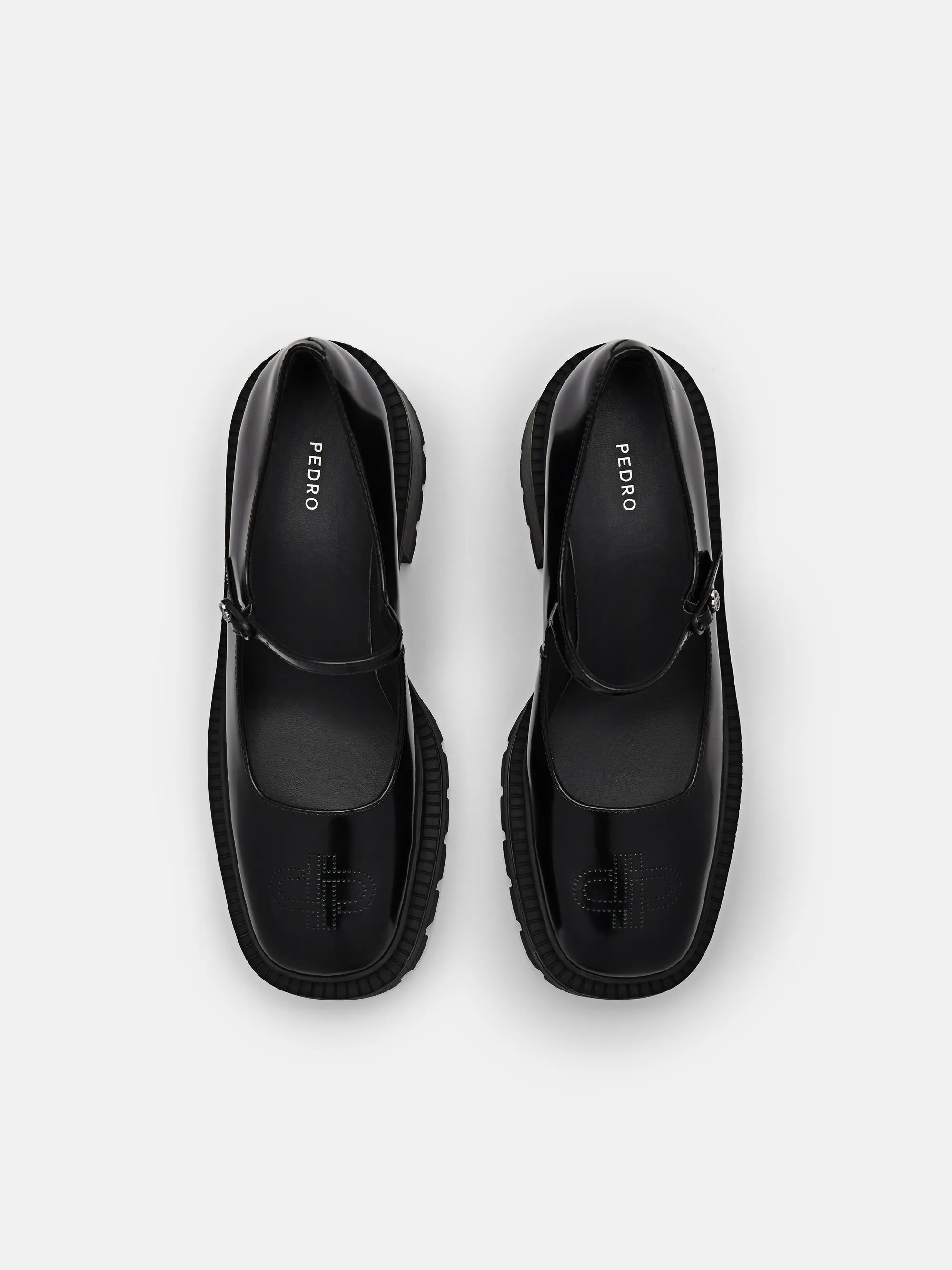 PEDRO Icon Leather Platform Loafers