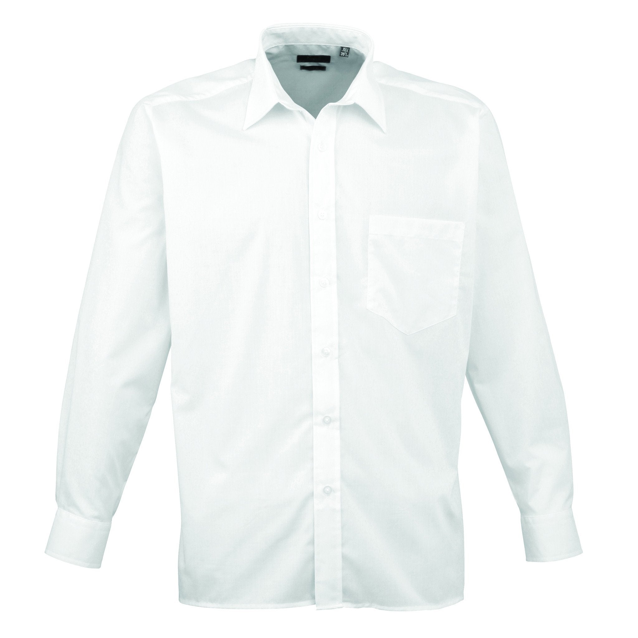 Peter Drew Long Sleeve Premier Shirt - White