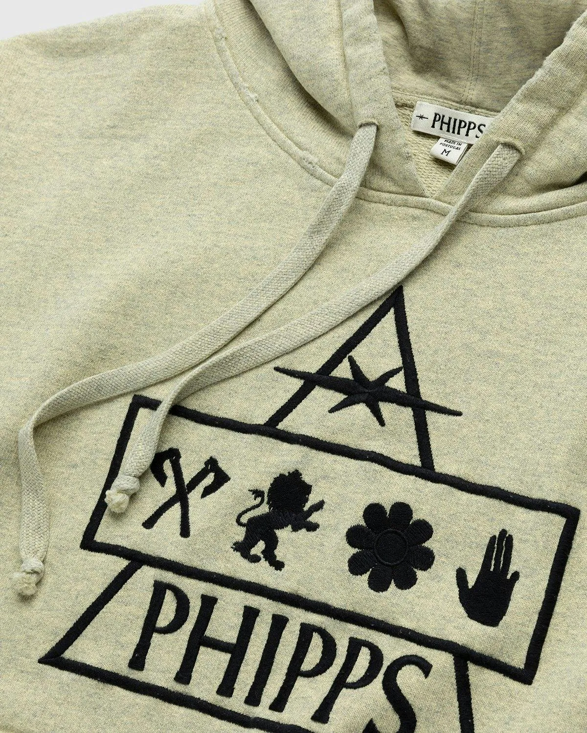 Phipps – Pyramid Hoodie Beige | Highsnobiety Shop