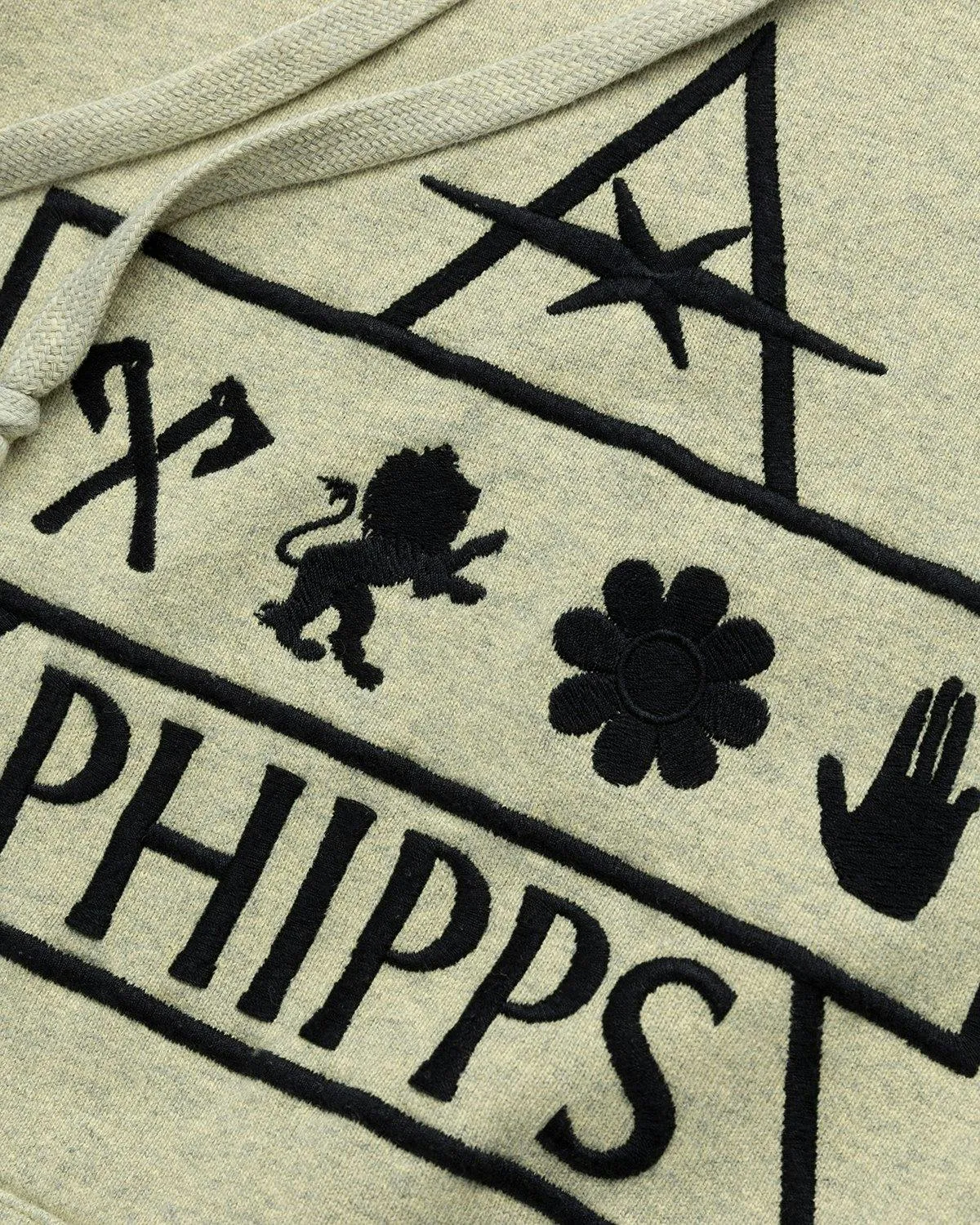 Phipps – Pyramid Hoodie Beige | Highsnobiety Shop