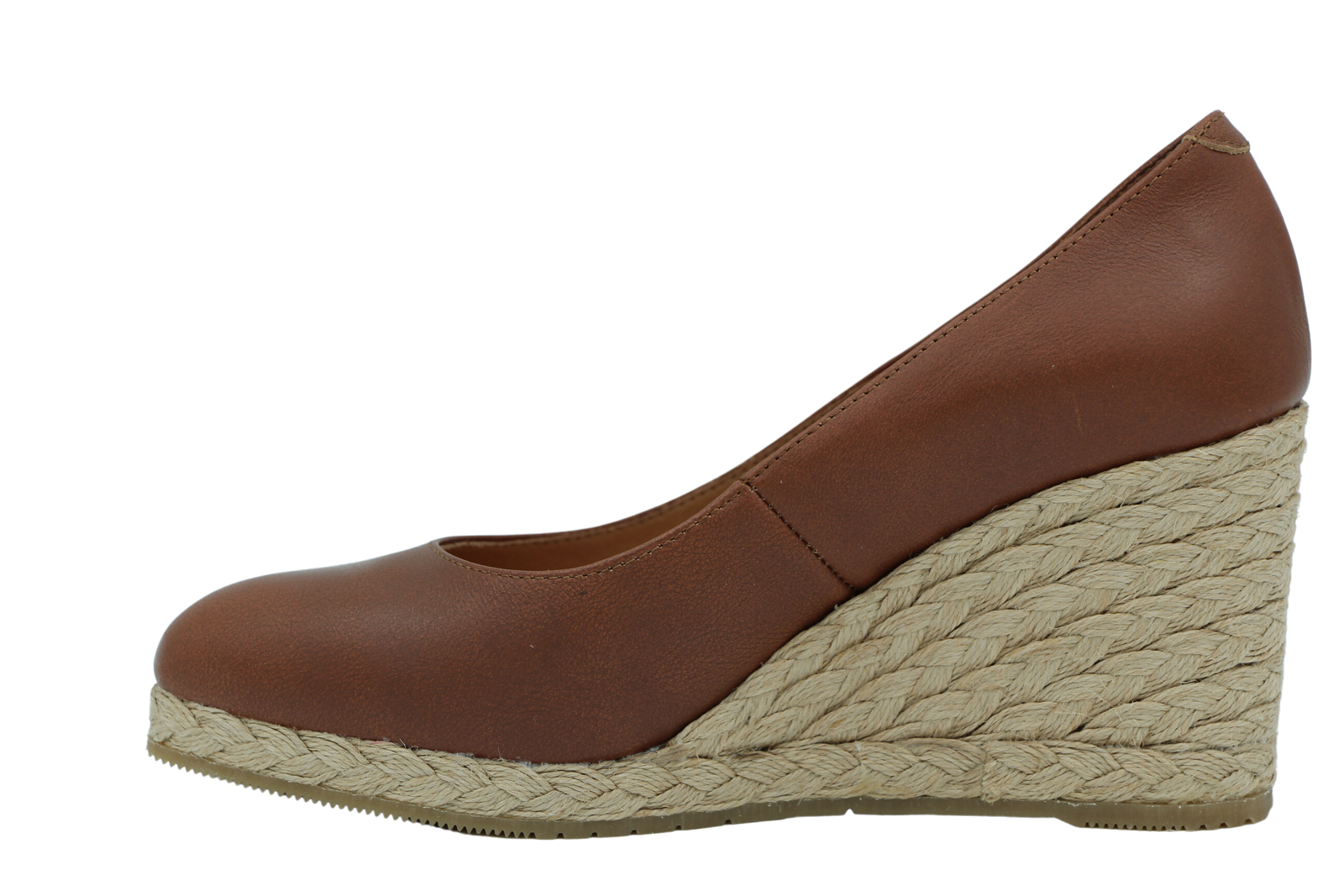 PINAZ Tan wedge Espadrille Shoe