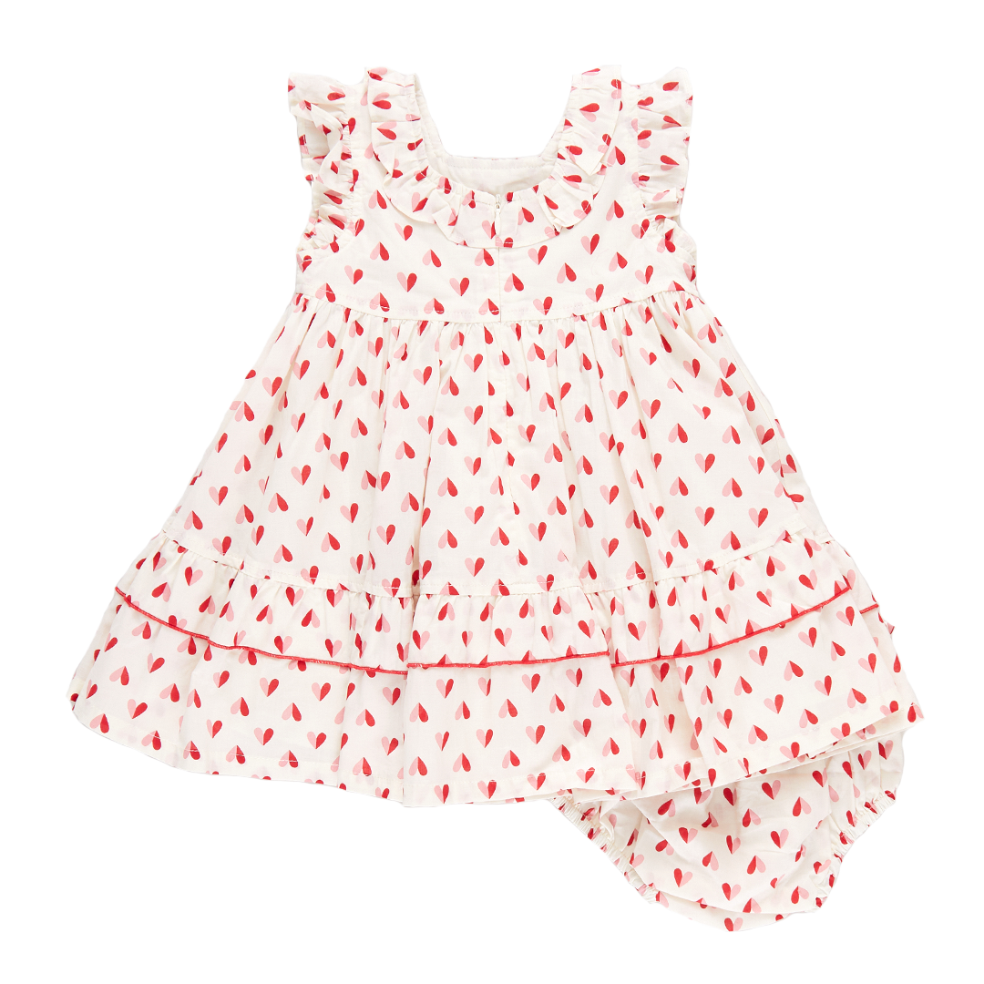 Pink Chicken Baby Girls Judith Dress Set - Paper Hearts