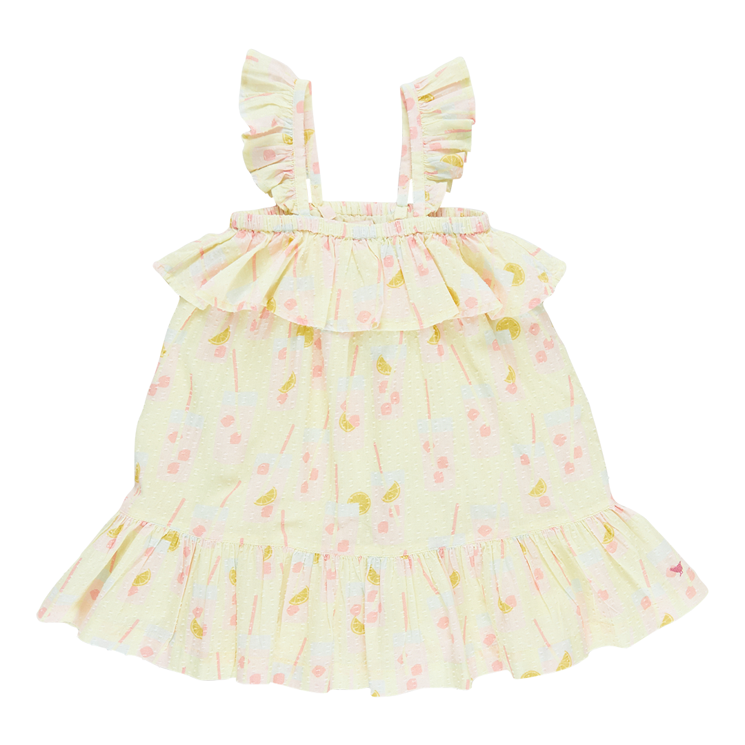 Pink Chicken Girls Amalia Dress - Pink Lemonade