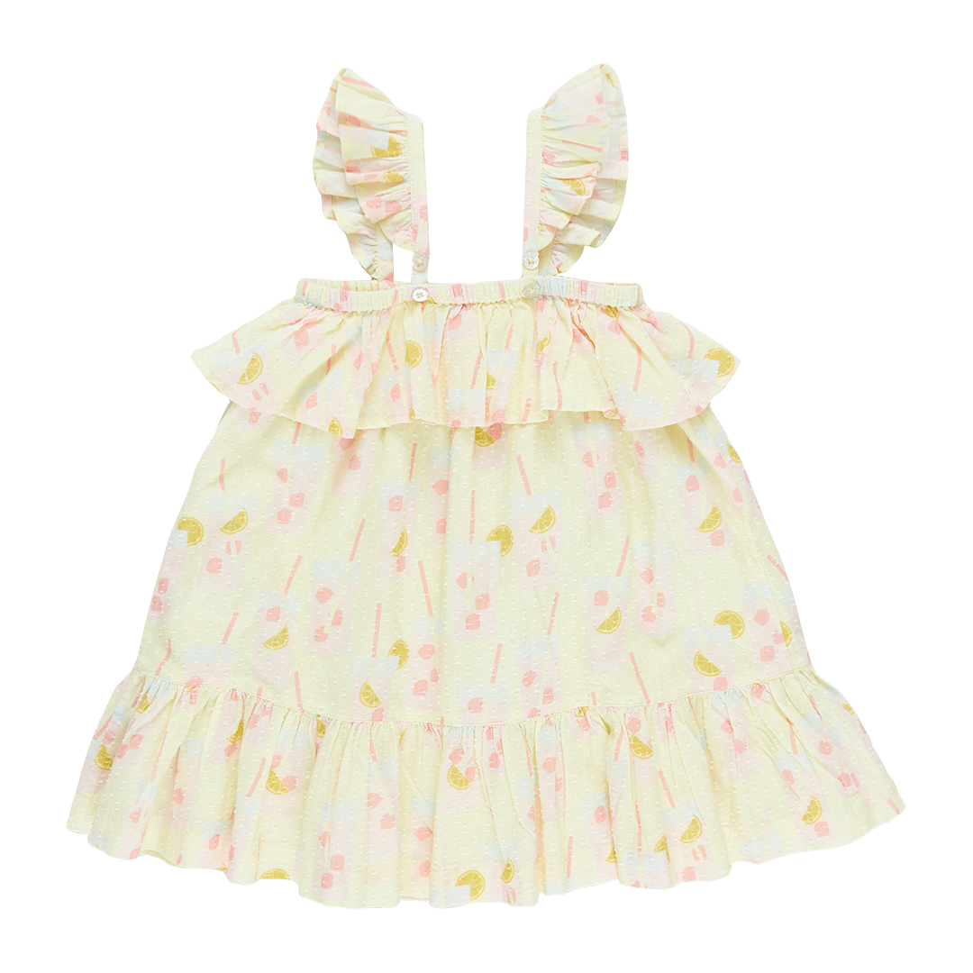 Pink Chicken Girls Amalia Dress - Pink Lemonade