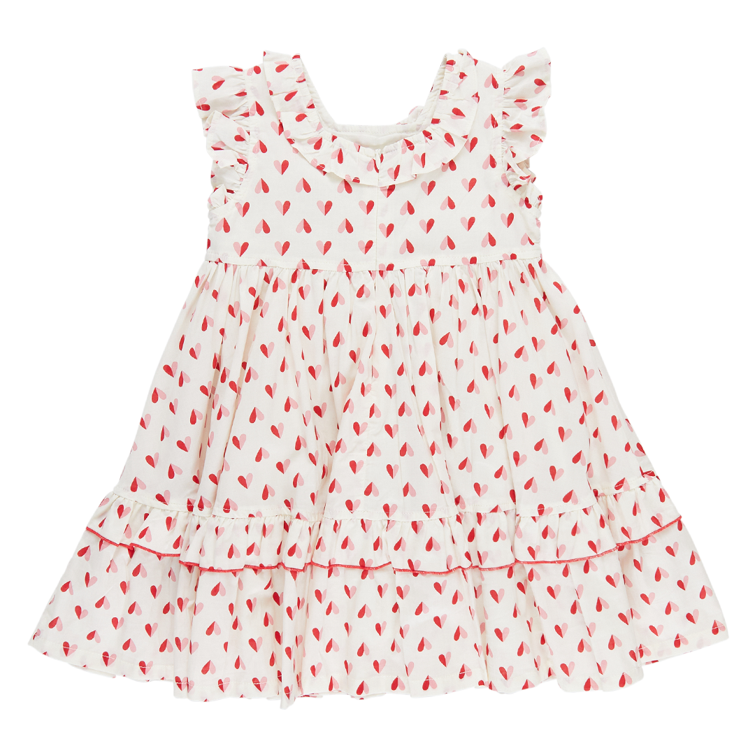 Pink Chicken Girls Judith Dress - Paper Hearts