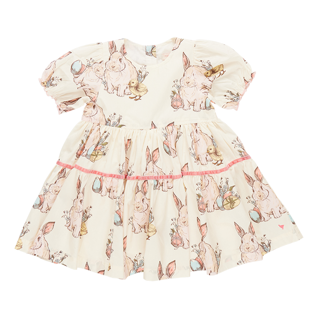 Pink Chicken Girls Maribelle Dress - Bunny Friends