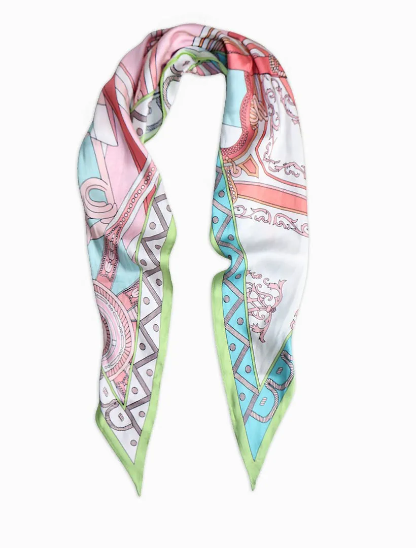 Riviera Scarf Pink Mint