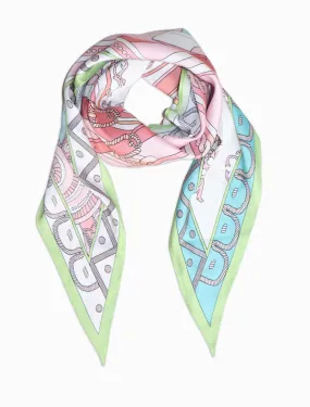 Riviera Scarf Pink Mint