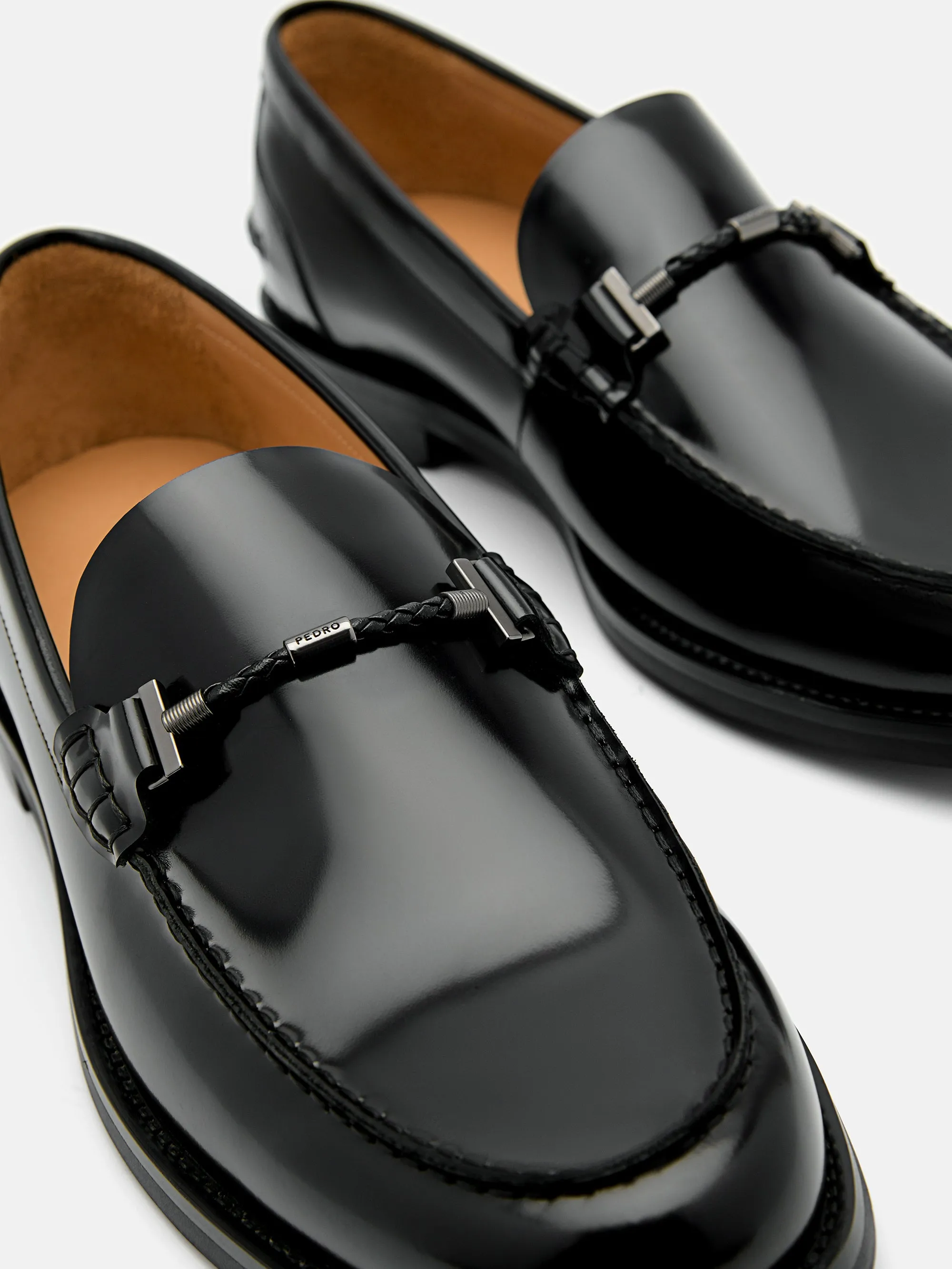 Robert Leather Horsebit Loafers