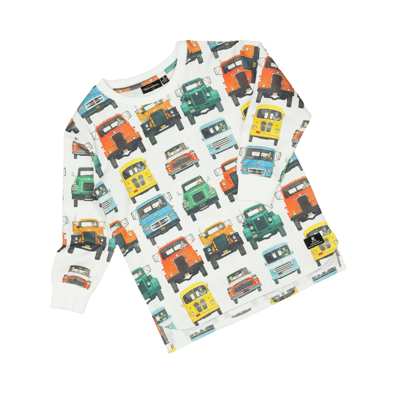 Rock Your Baby Convoy Long Sleeve Boxy Fit T'Shirt