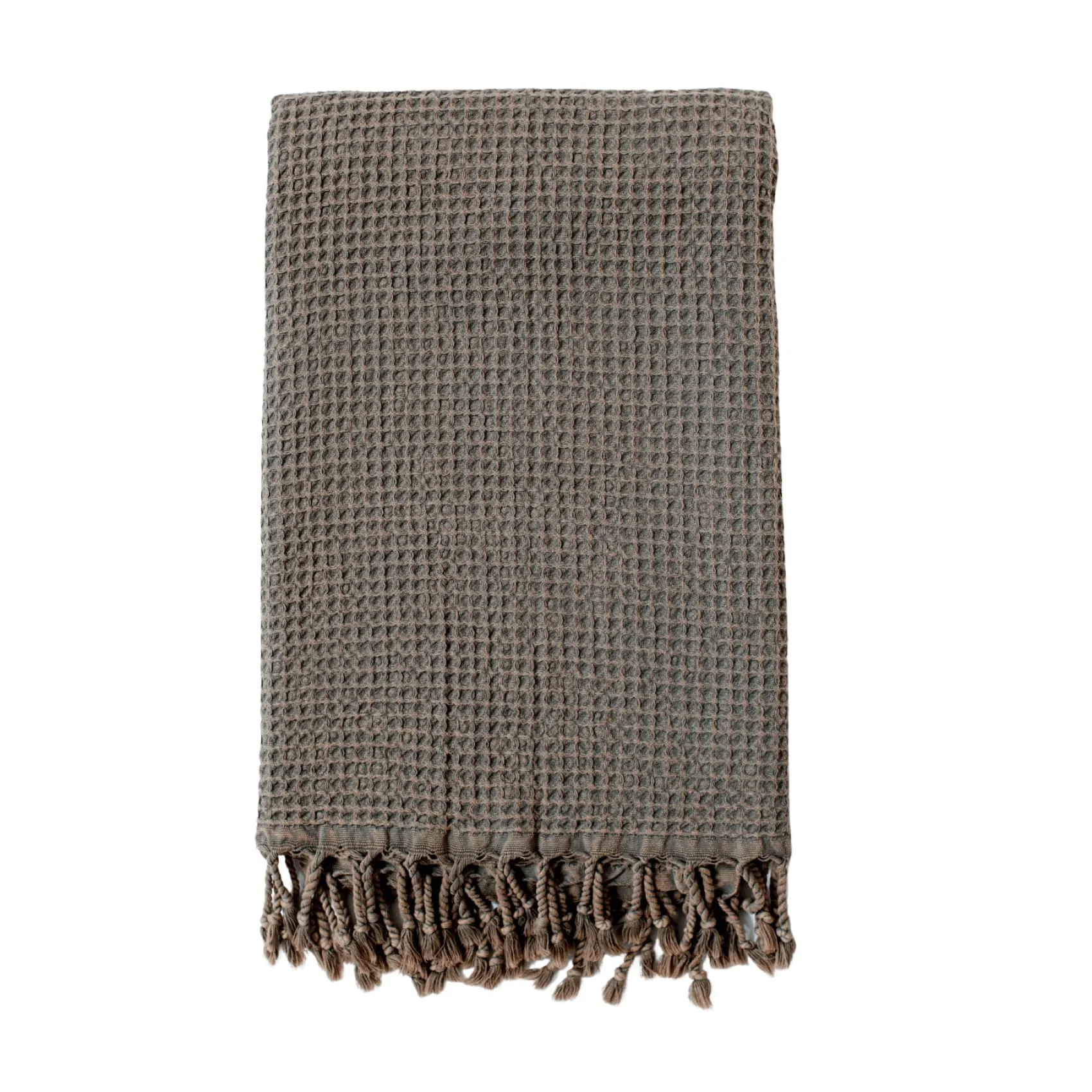 Rulo -  Cotton Waffle Scarf- Blush