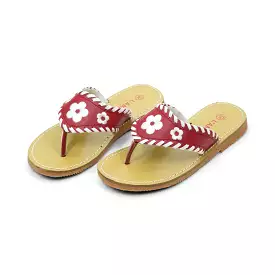 SAMPLE - Jackie Whipstitched Thong Sandal