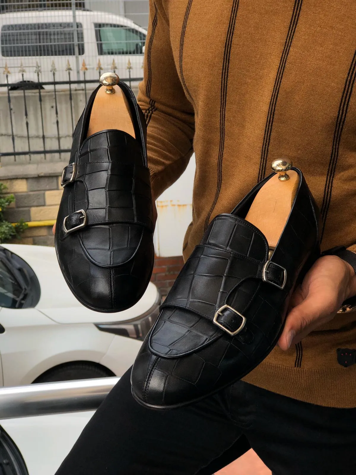 SARDINELLI LIMITED BLACK LOAFERS