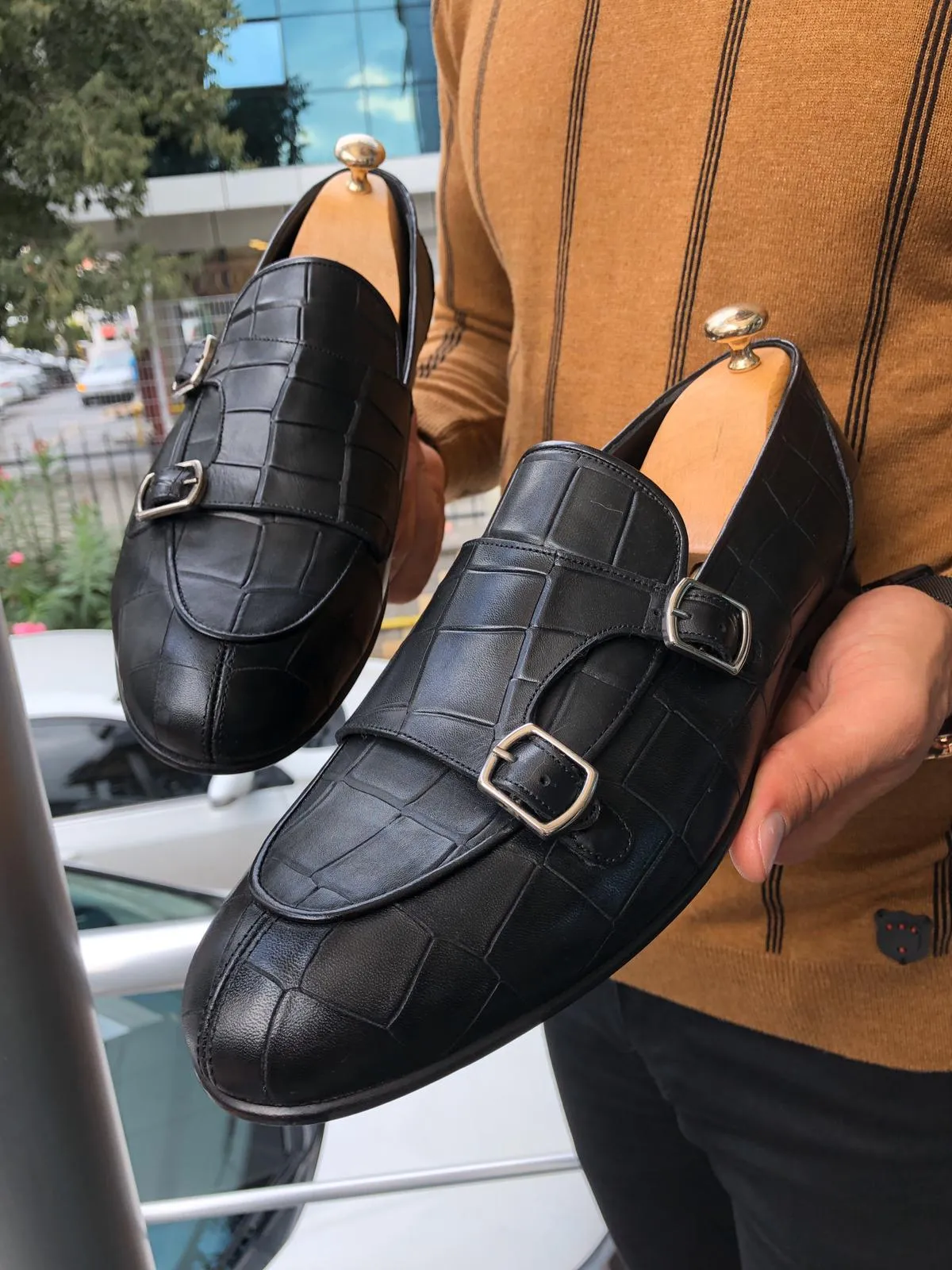 SARDINELLI LIMITED BLACK LOAFERS