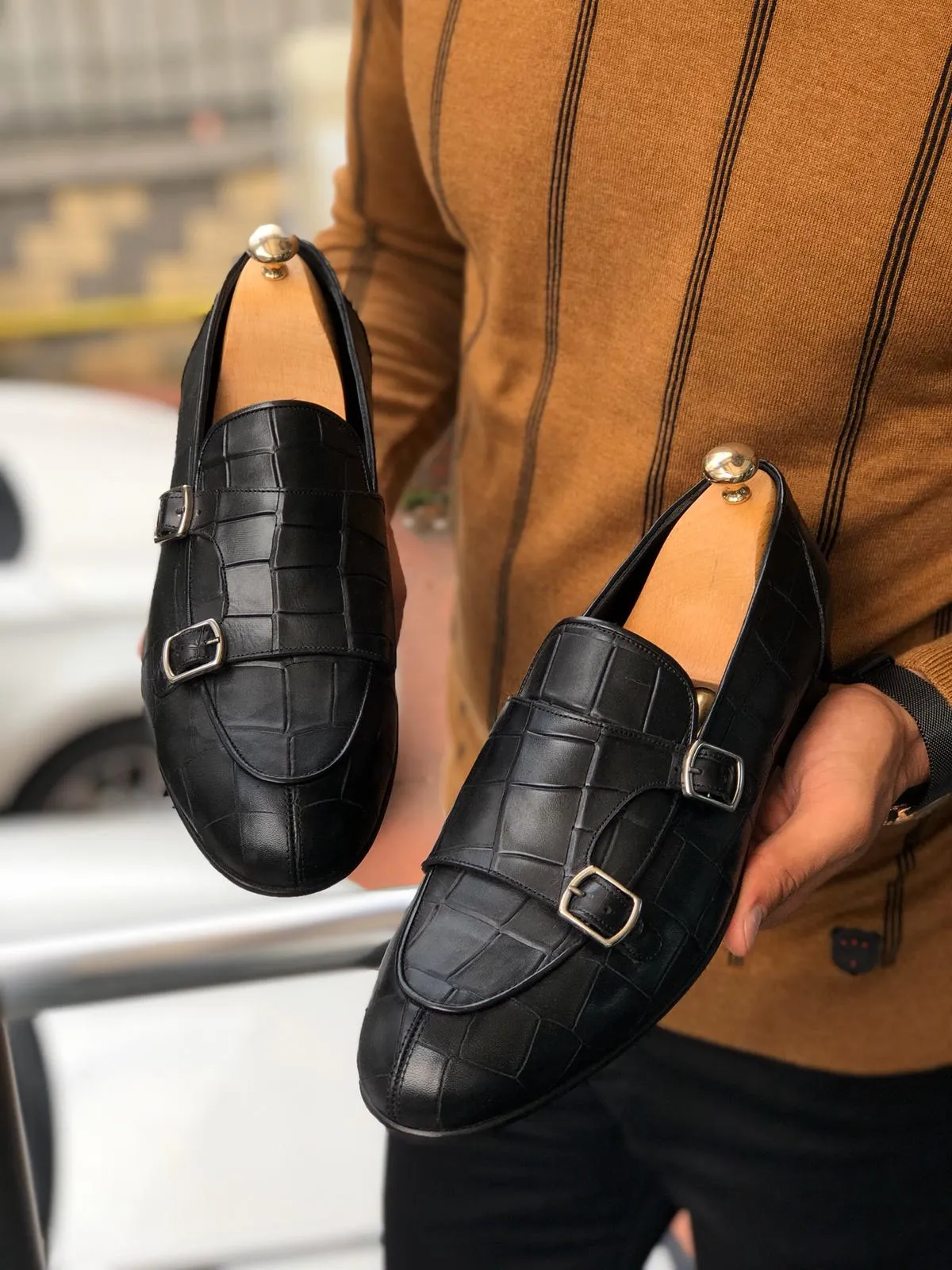 SARDINELLI LIMITED BLACK LOAFERS