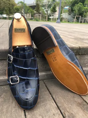 SARDINELLI LIMITED BLUE LOAFERS