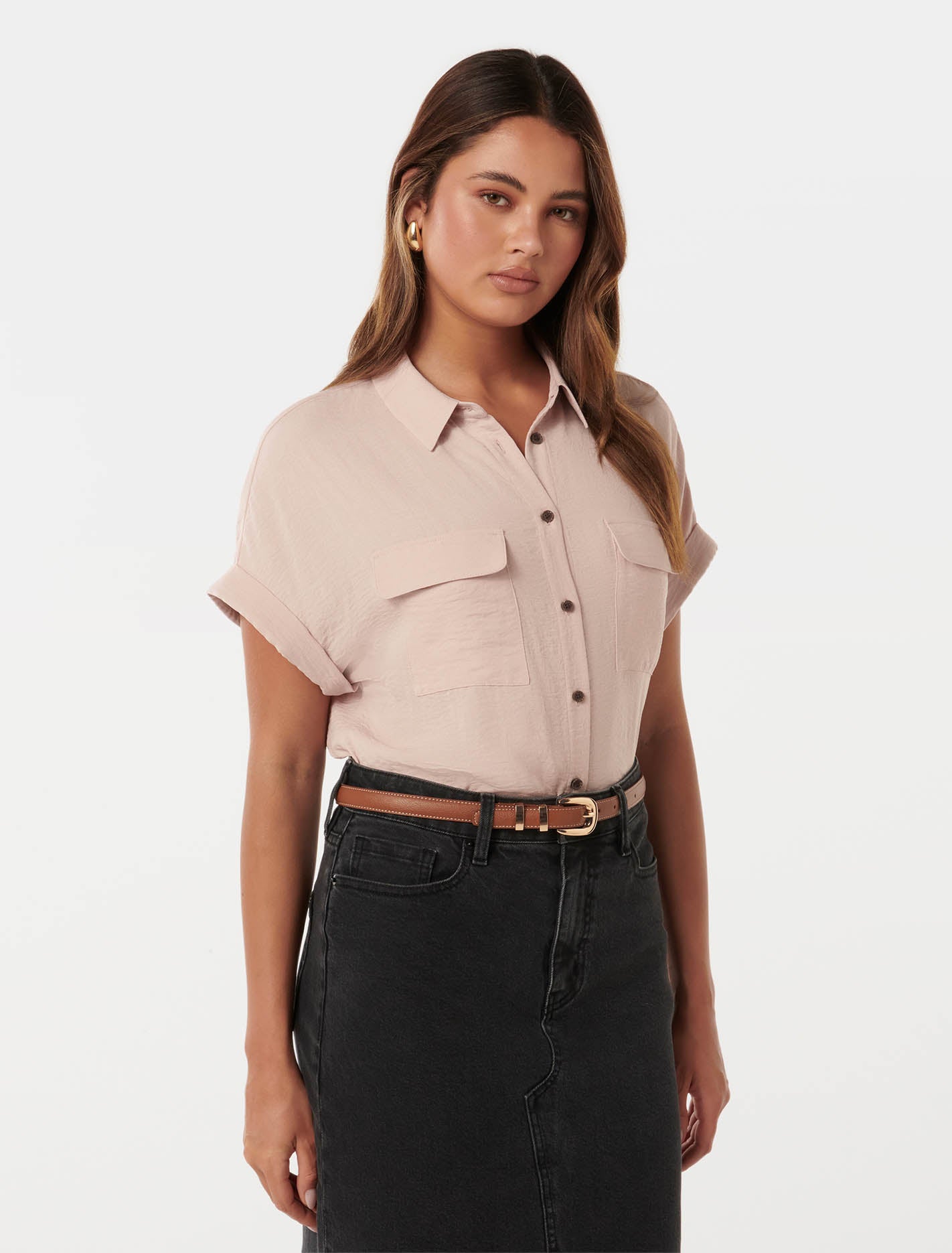 Sawyer Oversized Short Sleeve Shirt