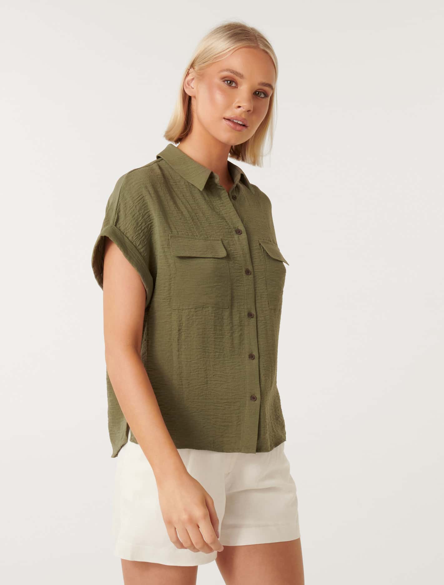 Sawyer Oversized Short Sleeve Shirt