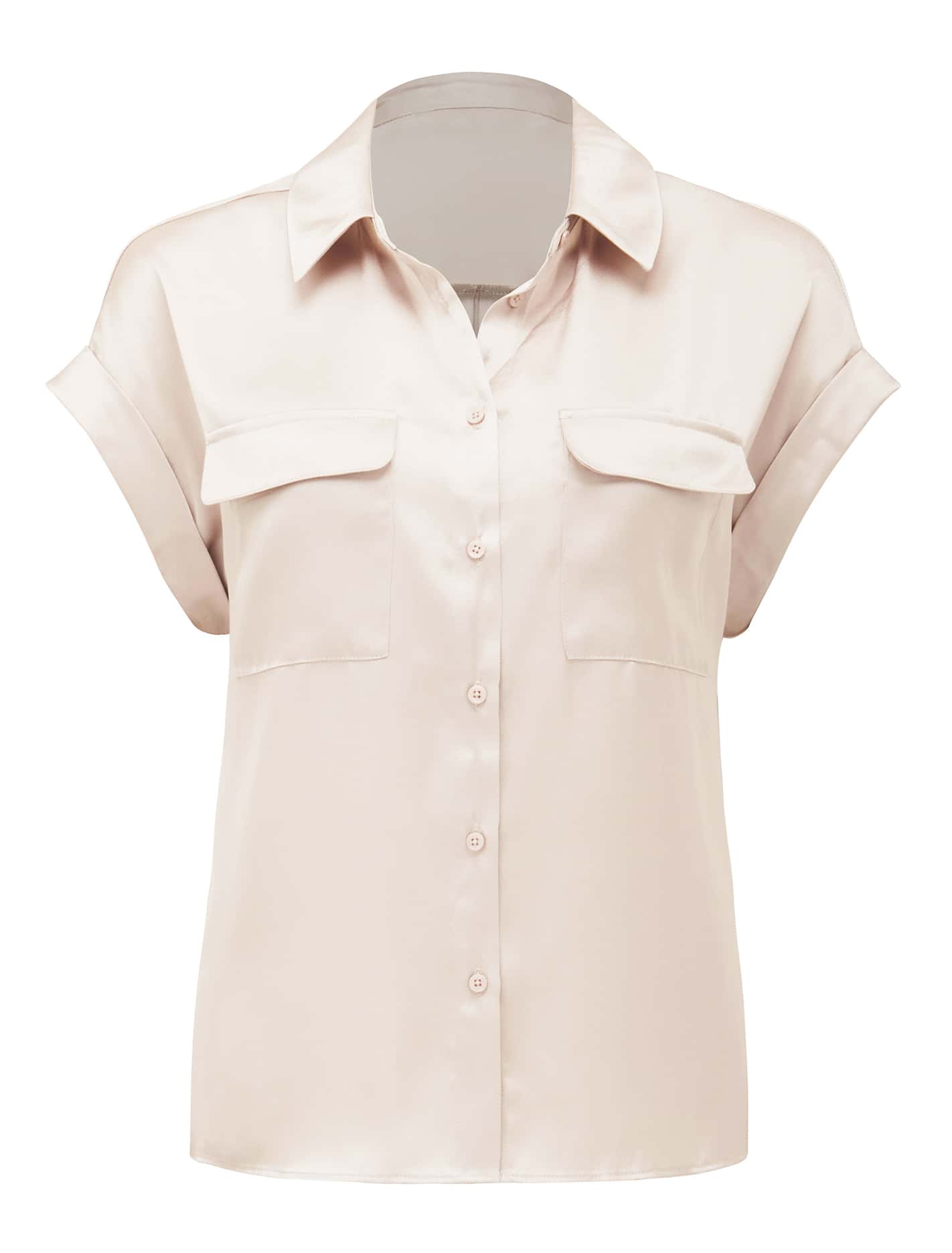 Sawyer Satin Short Sleeve Shirt