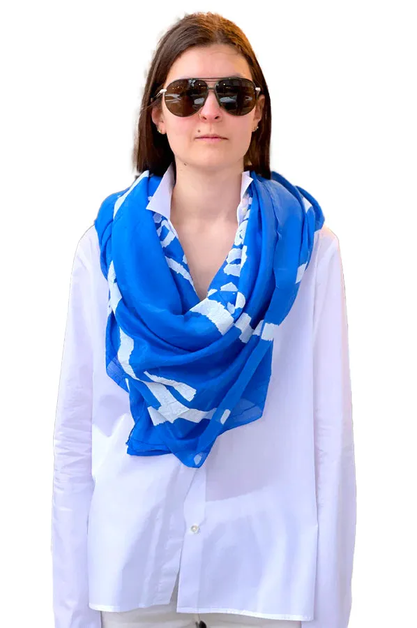 Scarf - Blueberry Print