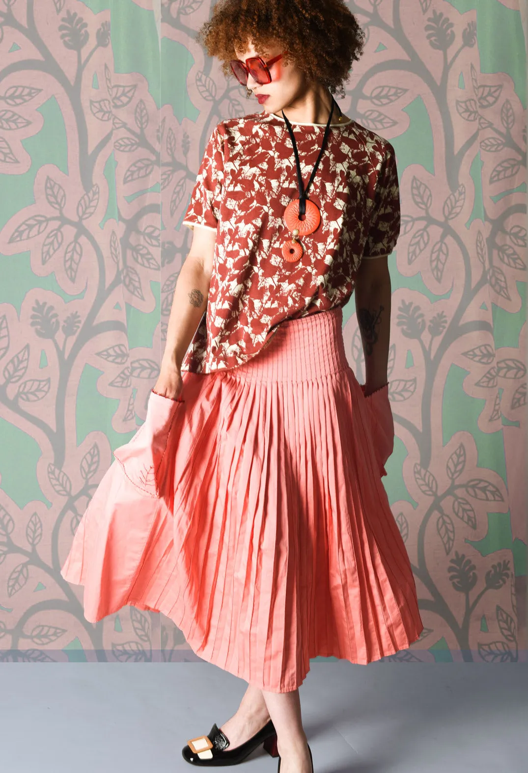 Skirt Virginia Flamingo in Pink