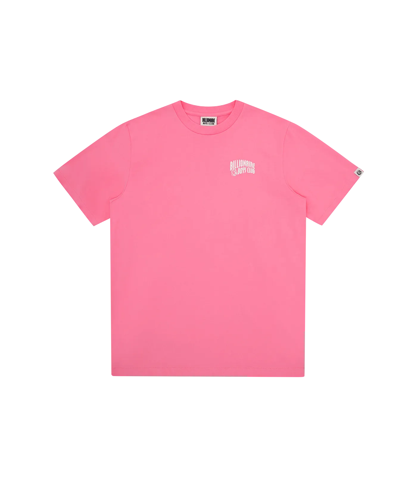 SMALL ARCH LOGO T-SHIRT - PINK/WHITE LOGO