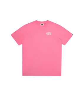 SMALL ARCH LOGO T-SHIRT - PINK/WHITE LOGO