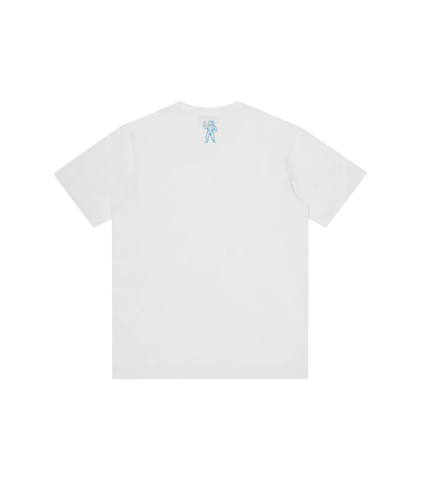 SMALL ARCH LOGO T-SHIRT - WHITE/BLUE LOGO