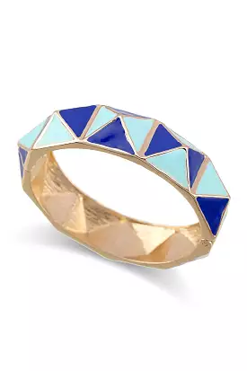 SO EDGY BANGLE BLUE