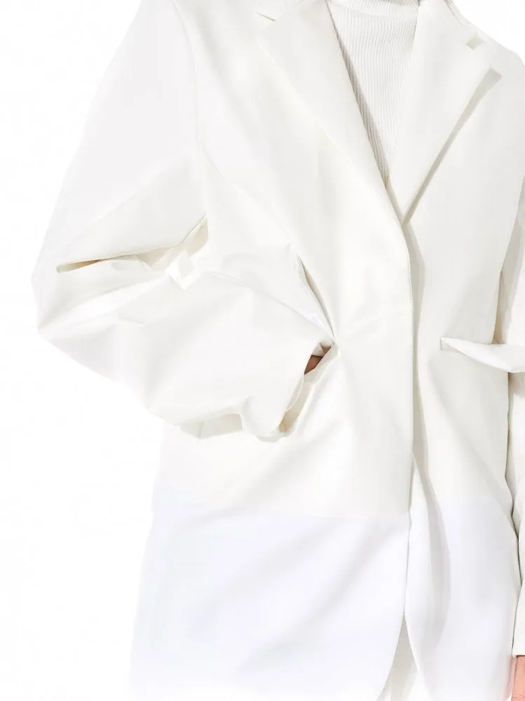 Structural Blazer (16FW-01 WHITE)