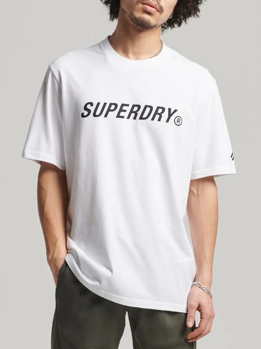 Superdry Classic Logo T-Shirt Bright White