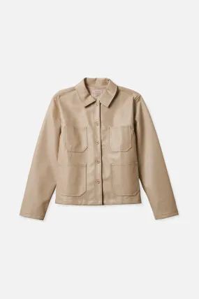 Survey Boxy Chore Coat - Beige