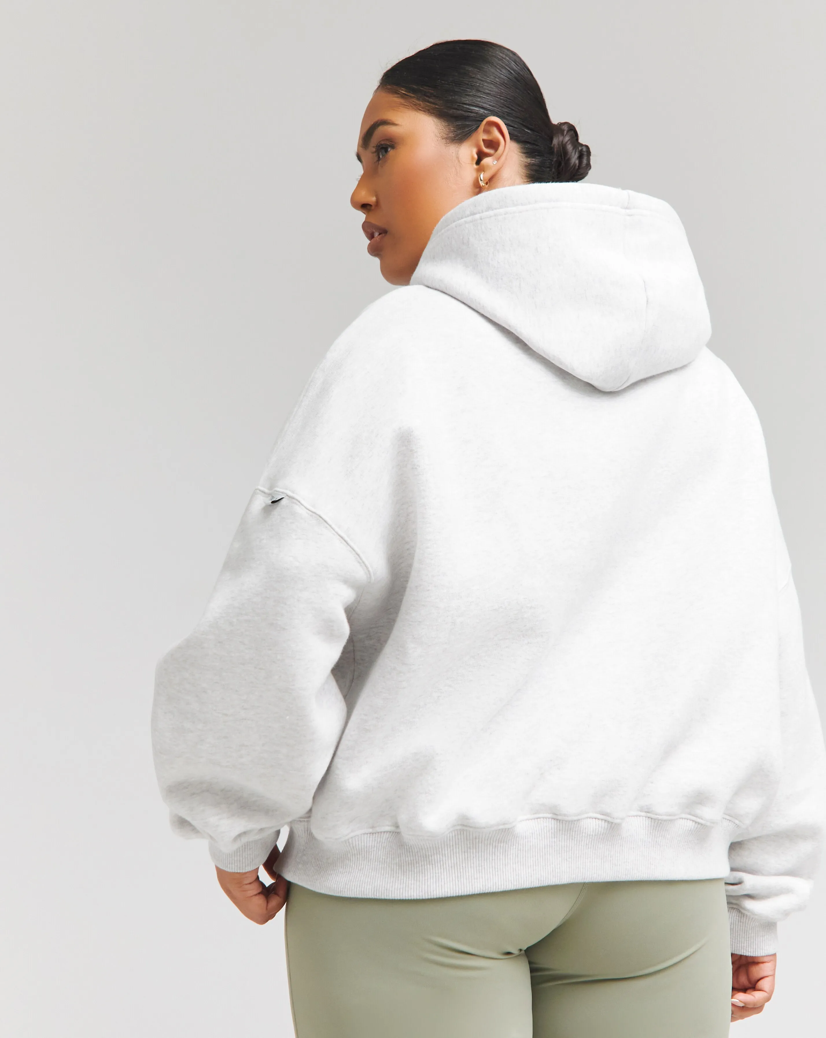 TALA Everyday Girlfriend Hoodie- Grey Marl | Simply Be