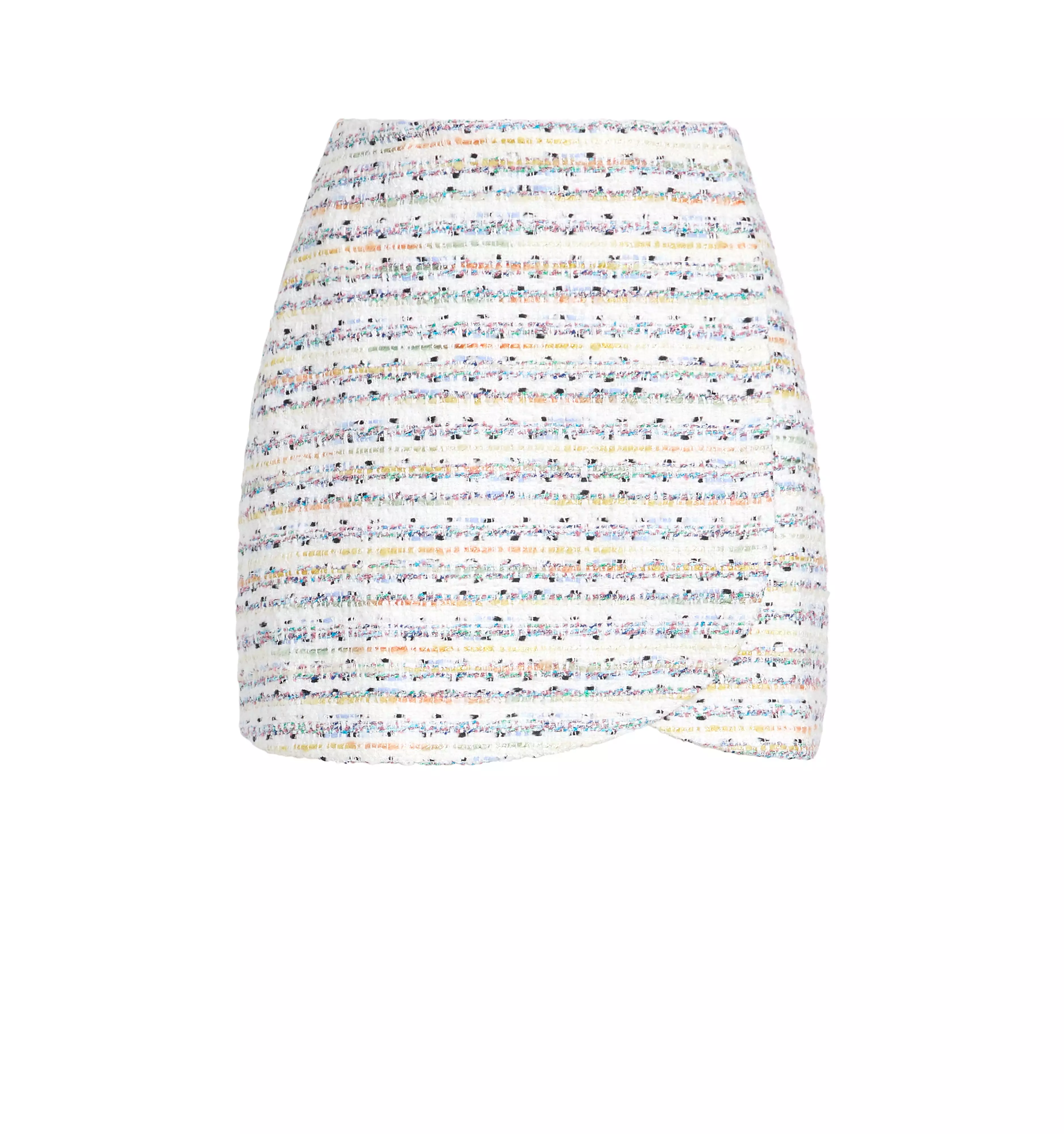 The Lola Skirt - Tweed in Tonal Multi