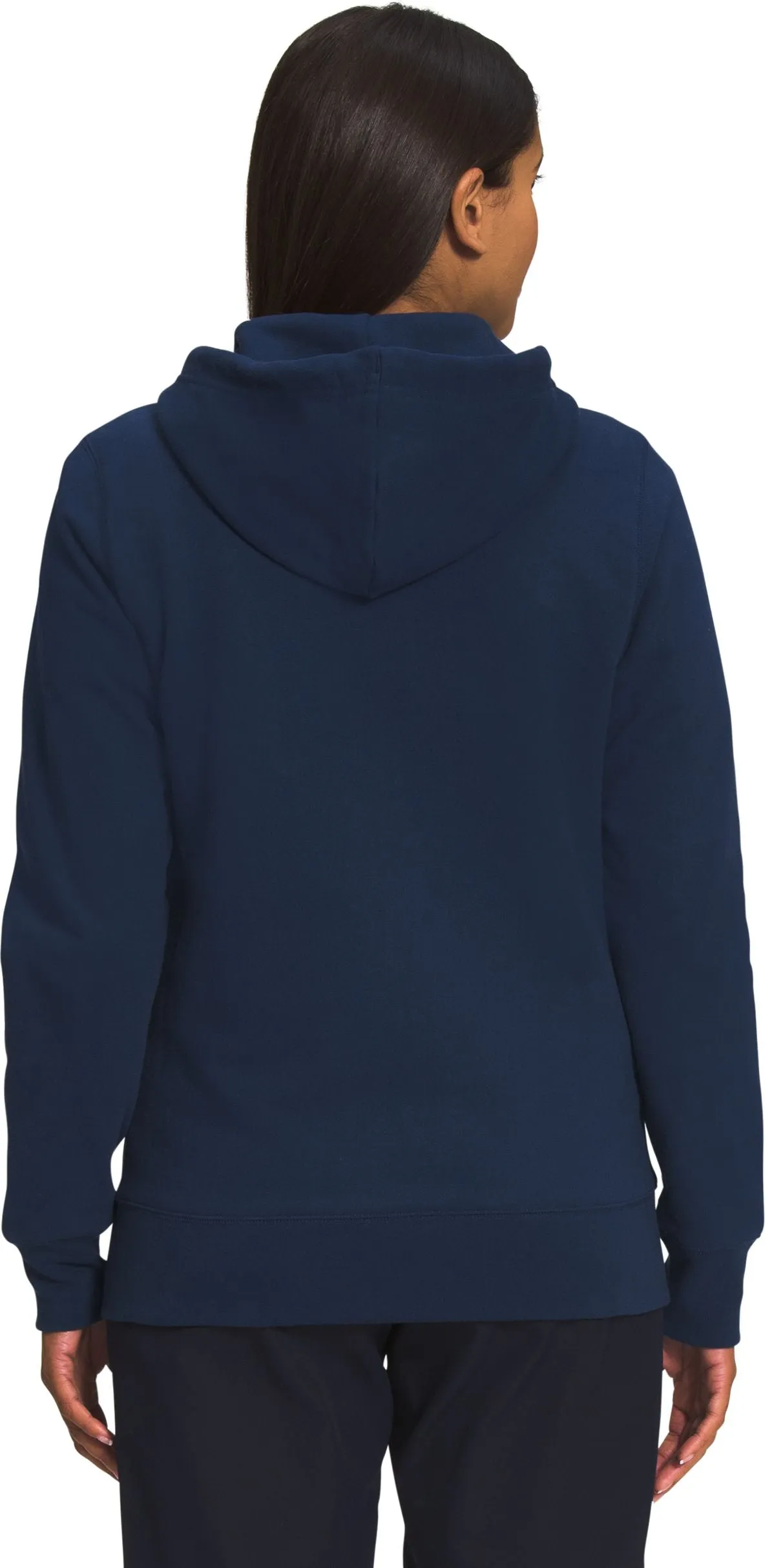 The North Face Women's Heritage Patch Fullzip Hoodie Summit Navy