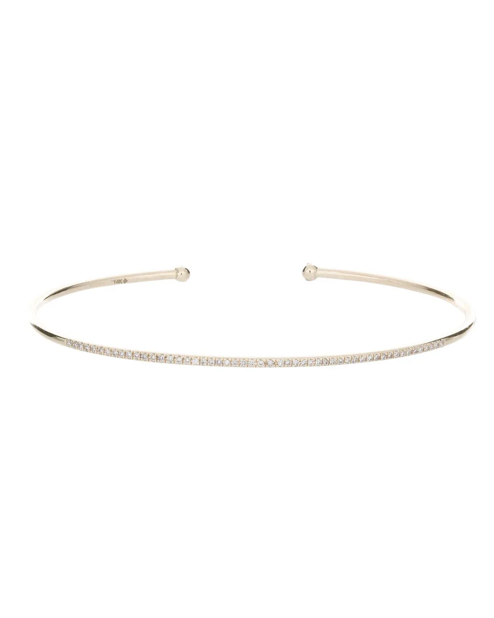 Thin Diamond Bangles