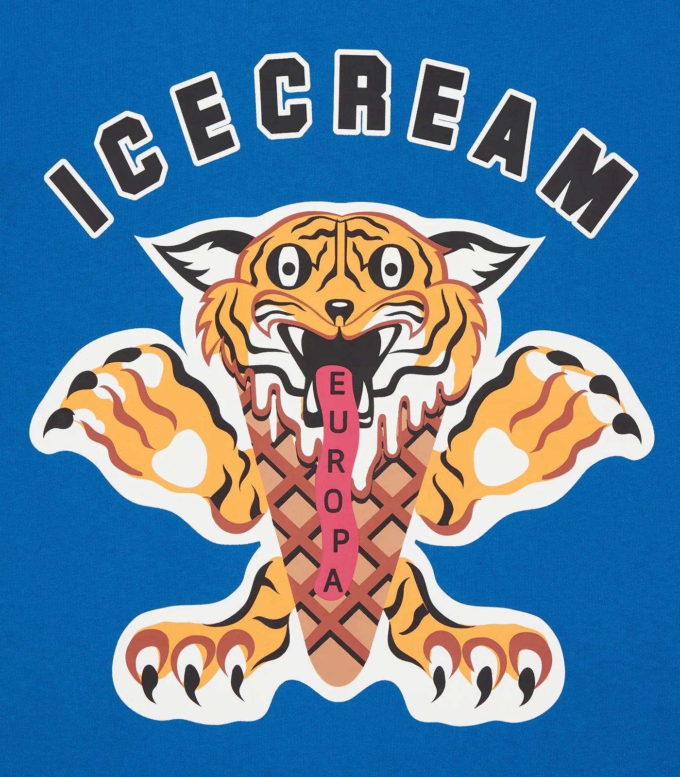 TIGER T-SHIRT - BLUE