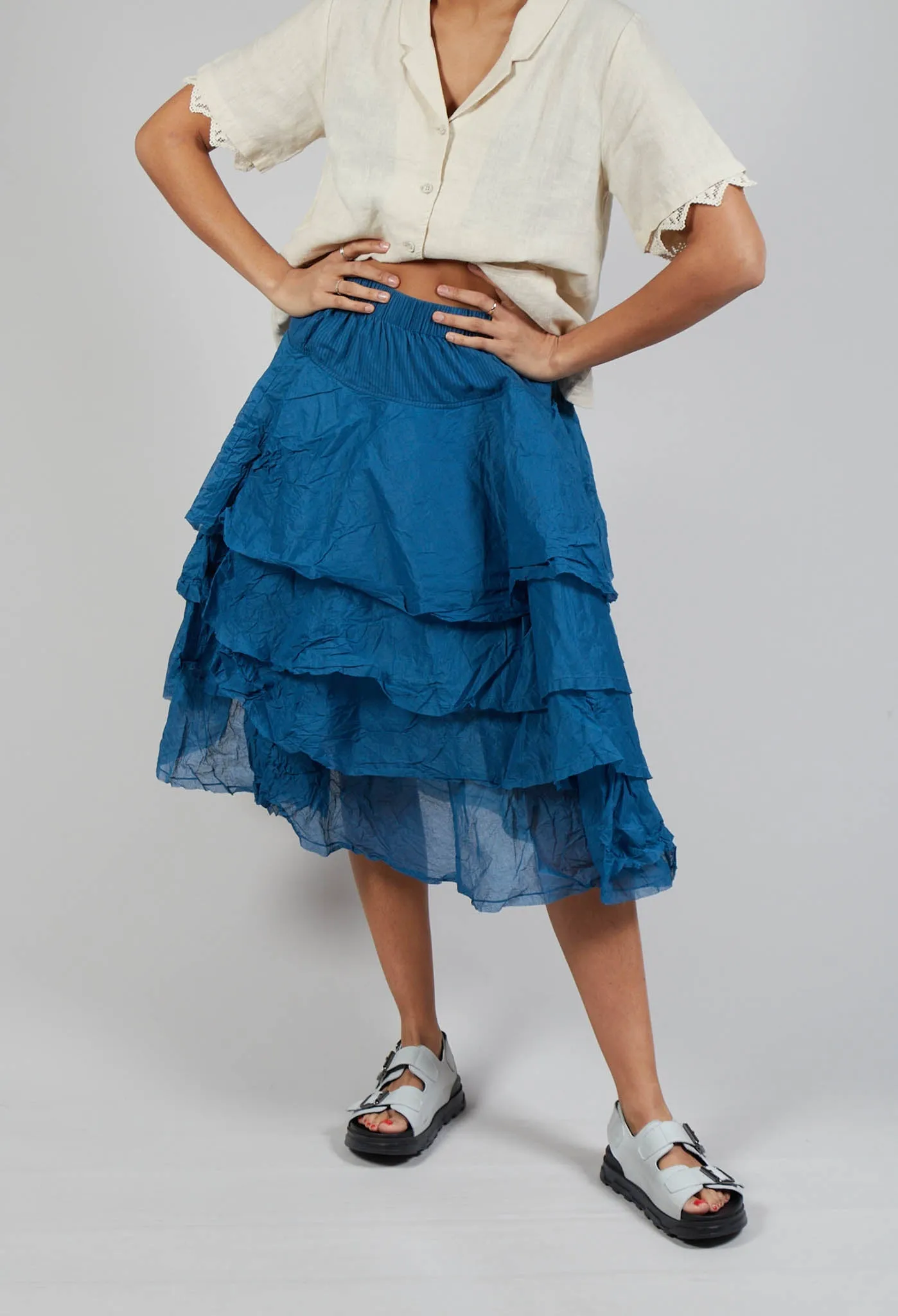 Tine Skirt in Dark Blue