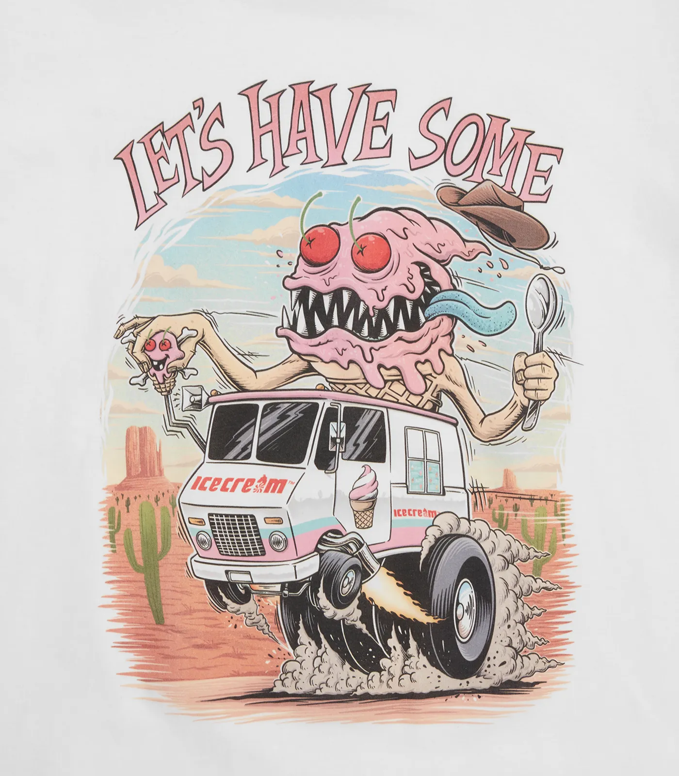 TRUCK T-SHIRT - WHITE