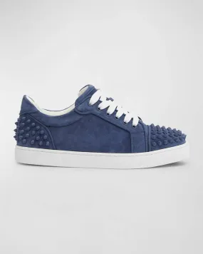 Vieira Suede Spike Red Sole Sneakers