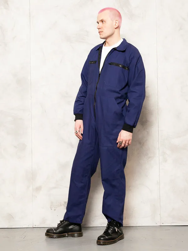 Vintage 90's Blue Men Overalls