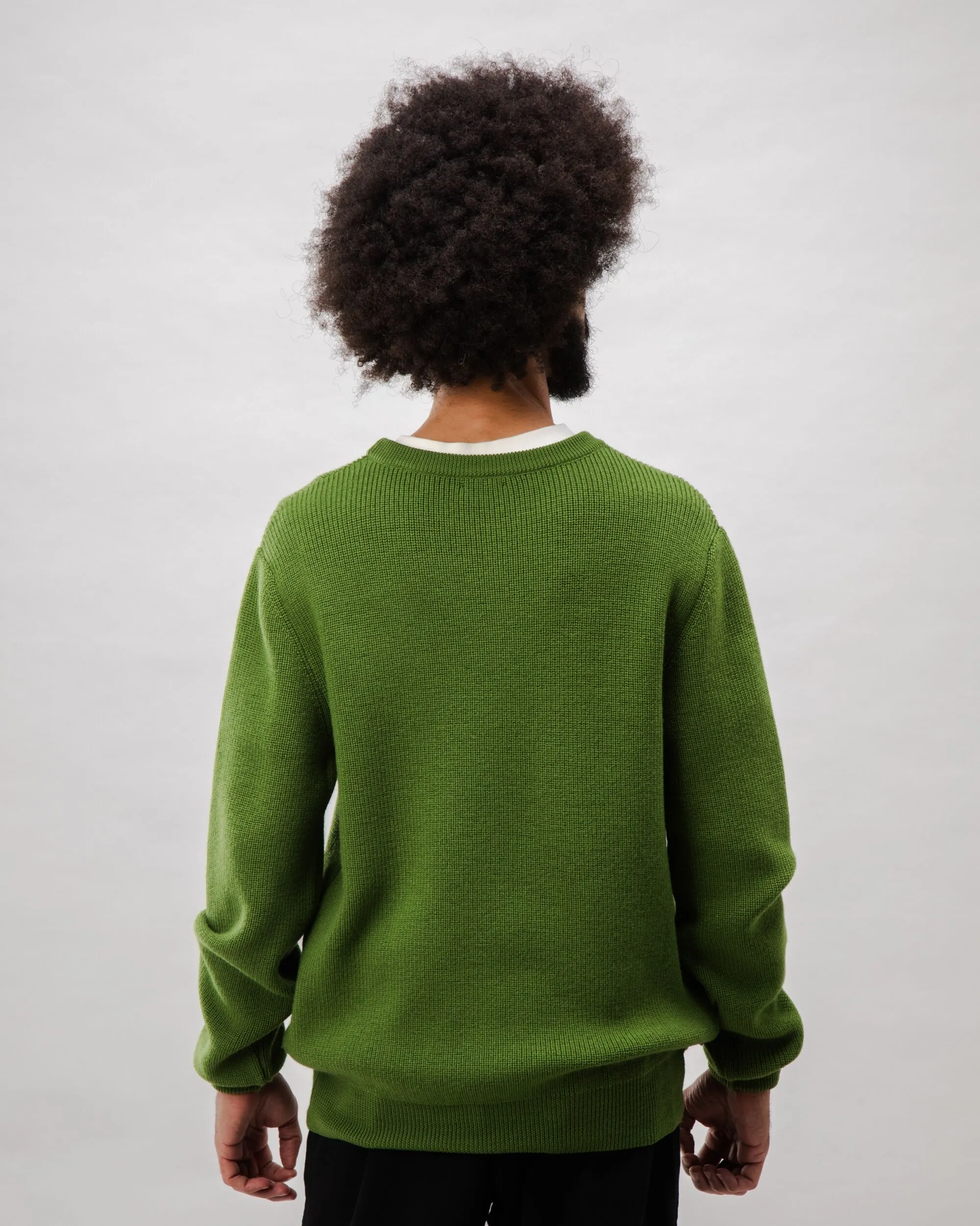 Waterfront Wool Sweater Green