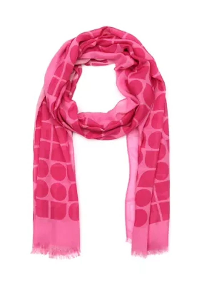 Women's Noel Oblong Printed Scarf